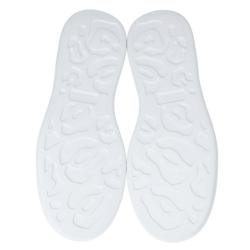 Alexander McQueen White Leather Oversized Sneakers Size EU 41