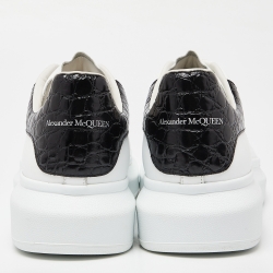 Alexander Mcqueen White Leather Oversized Low Top Sneakers Size 45