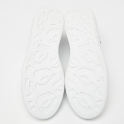 Alexander Mcqueen White Leather Oversized Low Top Sneakers Size 45