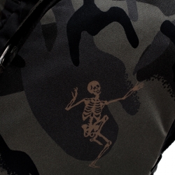 Alexander McQueen Camo Nylon Dancing Skeleton Backpack