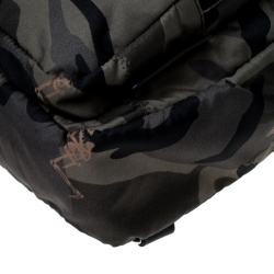 Alexander McQueen Camo Nylon Dancing Skeleton Backpack