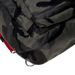 Alexander McQueen Camo Nylon Dancing Skeleton Backpack