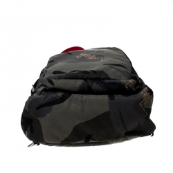 Alexander McQueen Camo Nylon Dancing Skeleton Backpack