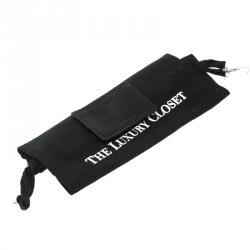 Pre Owned Alexander McQueen Black Leather Card Holder