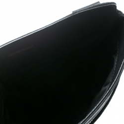 Alexander McQueen Black Canvas Messenger Bag