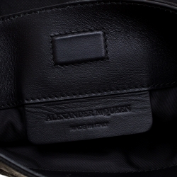 Alexander McQueen Black Nylon Messenger Bag