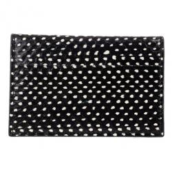 Pre Owned Alexander McQueen Snakeskin Pocket Organiser