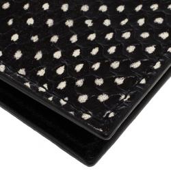 Pre Owned Alexander McQueen Snakeskin Pocket Organiser