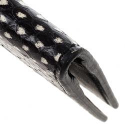 Pre Owned Alexander McQueen Snakeskin Pocket Organiser