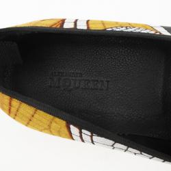 Alexander McQueen Jaquard Pattern Loafers Size 42