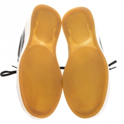 Pre Owned Alexander McQueen Black Quilted Leather Low Top Sneakers Size 42