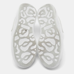 Alexander McQueen White Leather Oversized Sneakers Size 41 