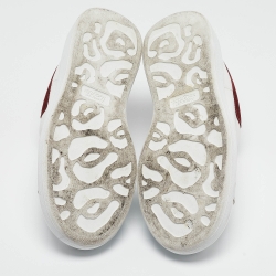Alexander McQueen White Leather Oversized Sneakers Size 41