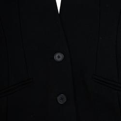 Alexander Wang Studded Backless V-neck Blazer S