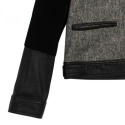 Alexander Wang Wool &amp; Leather Jacket S