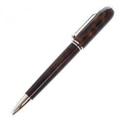 Alfred Dunhill Tortoise Sidecar Palladium Ballpoint Pen