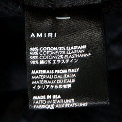 Amiri Black Washed Out Distressed MBMX1 Jeans M