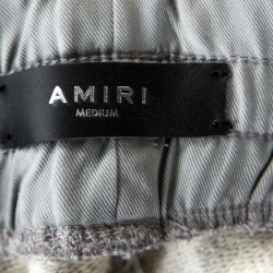 Amiri Grey Distressed Jersey MX1 Sweatpants M