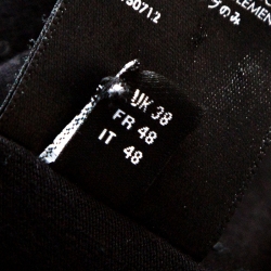 Pre Owned Amiri Black Distressed Cotton Shotgun T-Shirt M