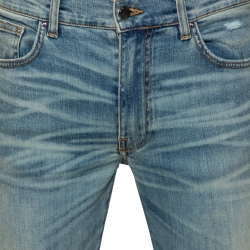 Pre Owned Amiri Blue Denim Distressed Skinny Jeans M