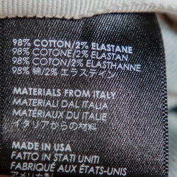 Pre Owned Amiri Blue Denim Contrast Patch Detail Distressed Skinny Jeans XS