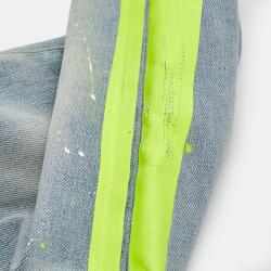 Amiri Indigo Light Wash Denim Broken Painter Skinny Jeans XS