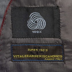 Pre Owned Armani Collezioni Grey Wool Gabardine Single Breasted Suit XXL