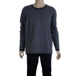 Pre Owned Armani Collezioni Grey Cashmere Sweater XXL