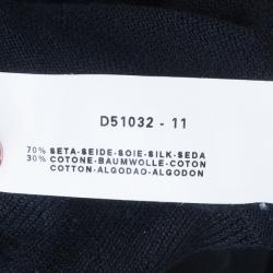 مملوكة مسبقًا تيشيرت أرماني كوليزيوني أسود أكمام طويلة بولو XL