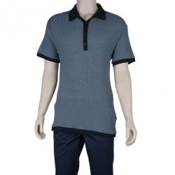 Pre Owned Armani Collezioni Silk Classic Men's Polo Shirt XL