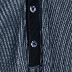 Pre Owned Armani Collezioni Silk Classic Men's Polo Shirt XL