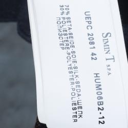 Pre Owned Armani Collezioni Silk Classic Men's Polo Shirt XL