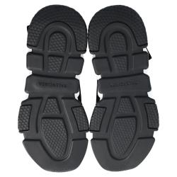 Pre Owned Balenciaga Black Knit Speed Clear Sole Sneakers Size 43