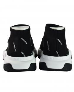 Pre Owned Balenciaga Black Low Speed Trainers Sneakes Size 39