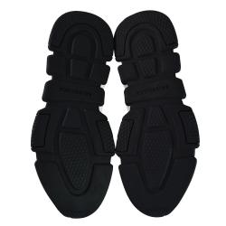 Pre Owned Balenciaga Black Nylon Low Logo Speed Trainer Sneaker Size 41