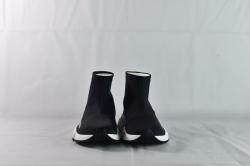 Pre Owned Balenciaga Black Stretch Sneaker Size 39