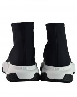 Pre Owned Balenciaga Black Stretch Sneaker Size 39