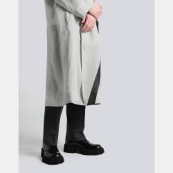 Pre Owned Balenciaga Black Leather Lace Up Sneakers Size 42