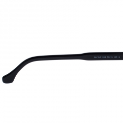 مملوكة مسبقًا Balenciaga Black/White Trim BA 19-F Wayfarer Sunglasses