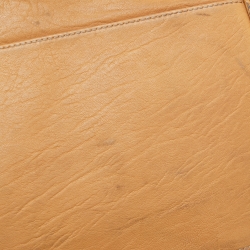 Pre Owned Balenciaga Sand Beige Leather Linea Metallica Bag