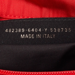Balenciaga Red/Black Nylon Explorer Belt Bag
