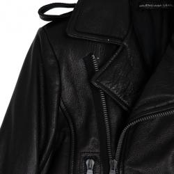 Pre Owned Balenciaga Biker Leather Jacket XS