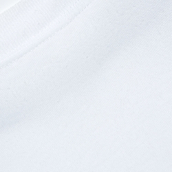 Pre Owned Balenciaga White Logo Print Cotton Oversized T-Shirt L