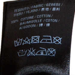 Pre Owned Balenciaga Black Cotton Lowercase Logo Print T Shirt XS