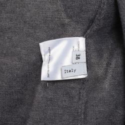 مملوكة مسبقًا Balenciaga Grey Cardigan