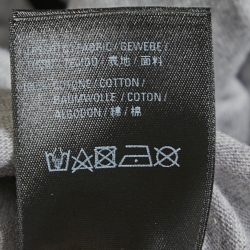 Pre Owned Balenciaga Grey Cotton Logo Print Crewneck T-Shirt XS