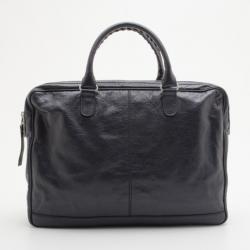 Balenciaga Black Mens Fettuccia Cerata Bag