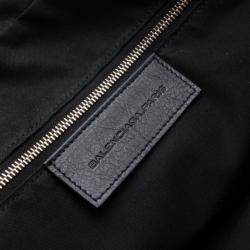 Balenciaga Black Mens Fettuccia Cerata Bag
