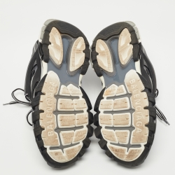 Pre Owned Balenciaga Multicolor Leather and Mesh Track Sneakers Size 45