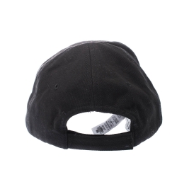 Pre Owned Balenciaga Black Cotton Classic Baseball Cap